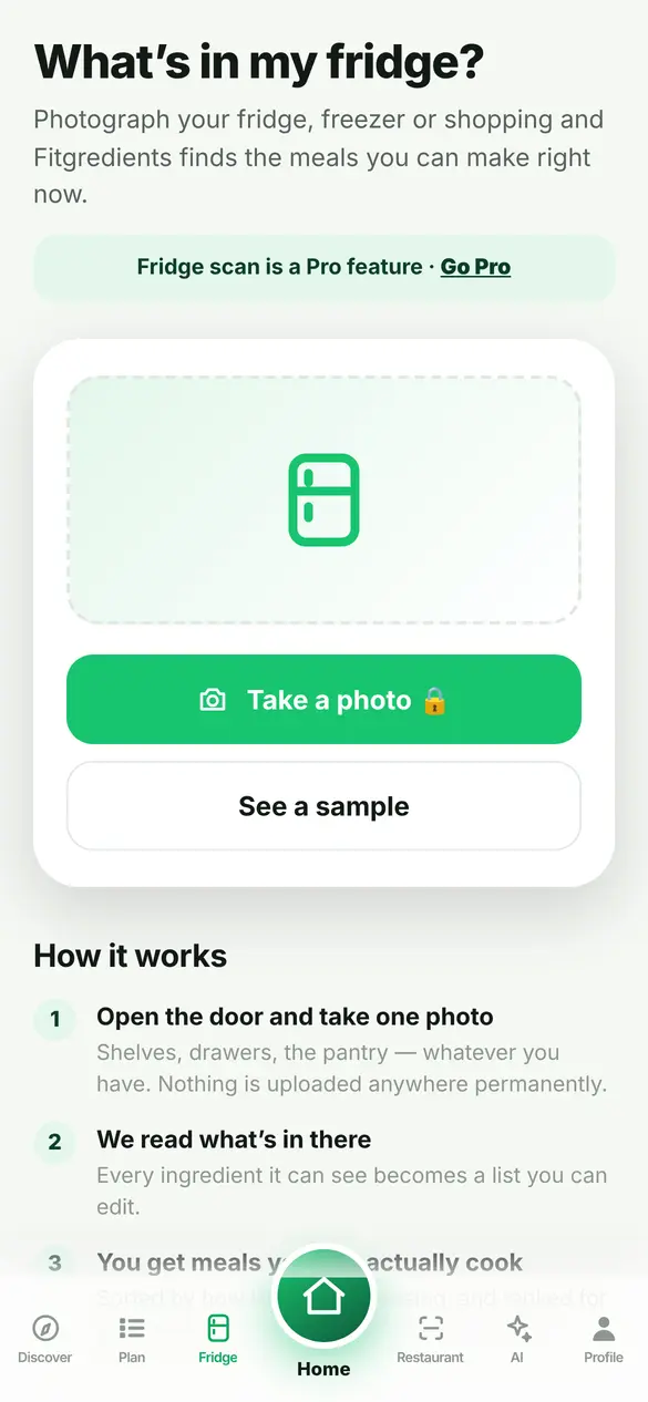 The fridge scanner
